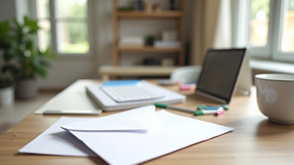 Espace de travail pour la gestion budgétaire familiale avec la méthode des enveloppes